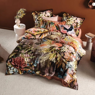 Sydney Walnut Quilt Cover Set by Linen House