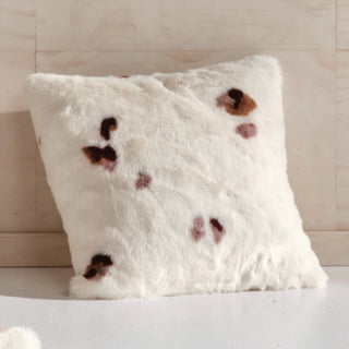 Weston Vanilla Square filled Cushion 50 x 50cm by Linen House