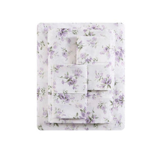 LAURA ASHLEY Little Darlings HEATHER 375THC Cotton Sheet Set