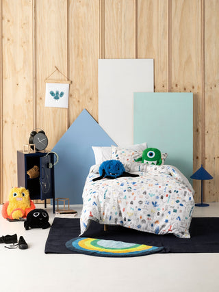 Little Monsters Quilt Cover Set by Hiccups