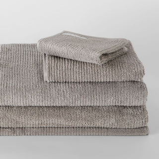 Living Textures Trenton Towel Collection by Sheridan ASH