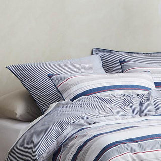 Boss Red Quilt Cover Set by Logan & Mason