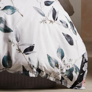 Cockatoo Black Quilt Cover Set by Logan & Mason