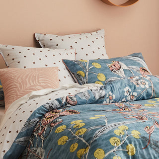 Coonawarra Green Quilt Cover Set by Logan & Mason