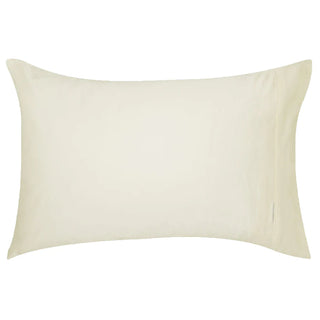 400TC Egyptian Cotton Sateen VANILLA KING SIZE Pillowcase by Logan and Mason