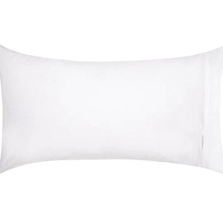 400TC Egyptian Cotton Sateen WHITE KING SIZE Pillowcase by Logan and Mason