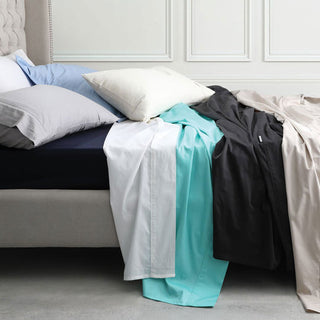 400TC Egyptian Cotton Sateen MIST Standard Pillowcase by Logan and Mason