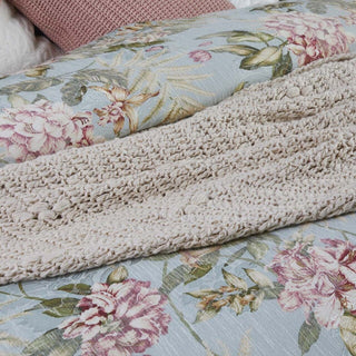 Hazelwood Green Quilt Cover Set by Logan and Mason Platinum