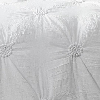 Summer White Quilt Cover Set by Logan and Mason Platinum