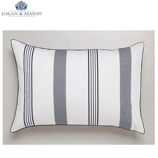 Bronson White Quilt Cover Set by Logan and Mason