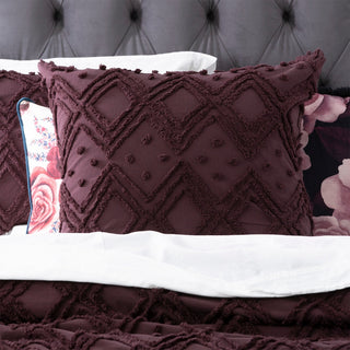Medallion PLUM Vintage European Pillowcase by Park Avenue