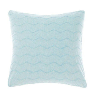 Mickael Blue European Pillowcase by Linen House