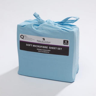 Blake & Lindsay SOFT MICROFIBRE Sheet Set SKY