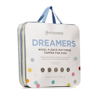 MiniJumbuk Dreamers Kids Australian Wool Mattress Topper