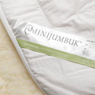 MiniJumbuk Sleep Restful Wool Mattress Topper