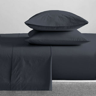 Organic Cotton Percale 300TC TURBULENCE Sheet Set by Renee Taylor