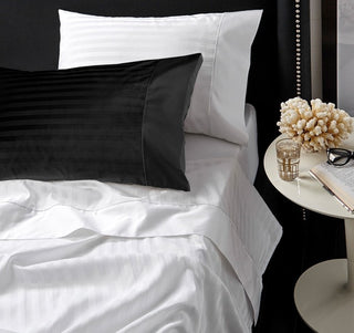 Lifestyle 500 Thread Count STRIPE SHEET SETS Hotel Collection by Logan & Mason