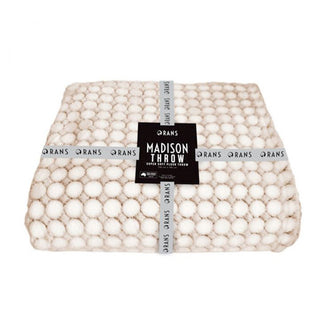 Madison Throw Linen 130x180cm by Rans