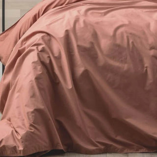 Helena 300tc Vintage Stone Washed Quilt cover Set REDWOOD by Renee Taylor