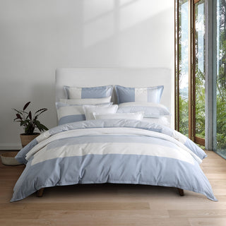 falseRonan Sky Quilt Cover Set By Logan and Mason Platinum