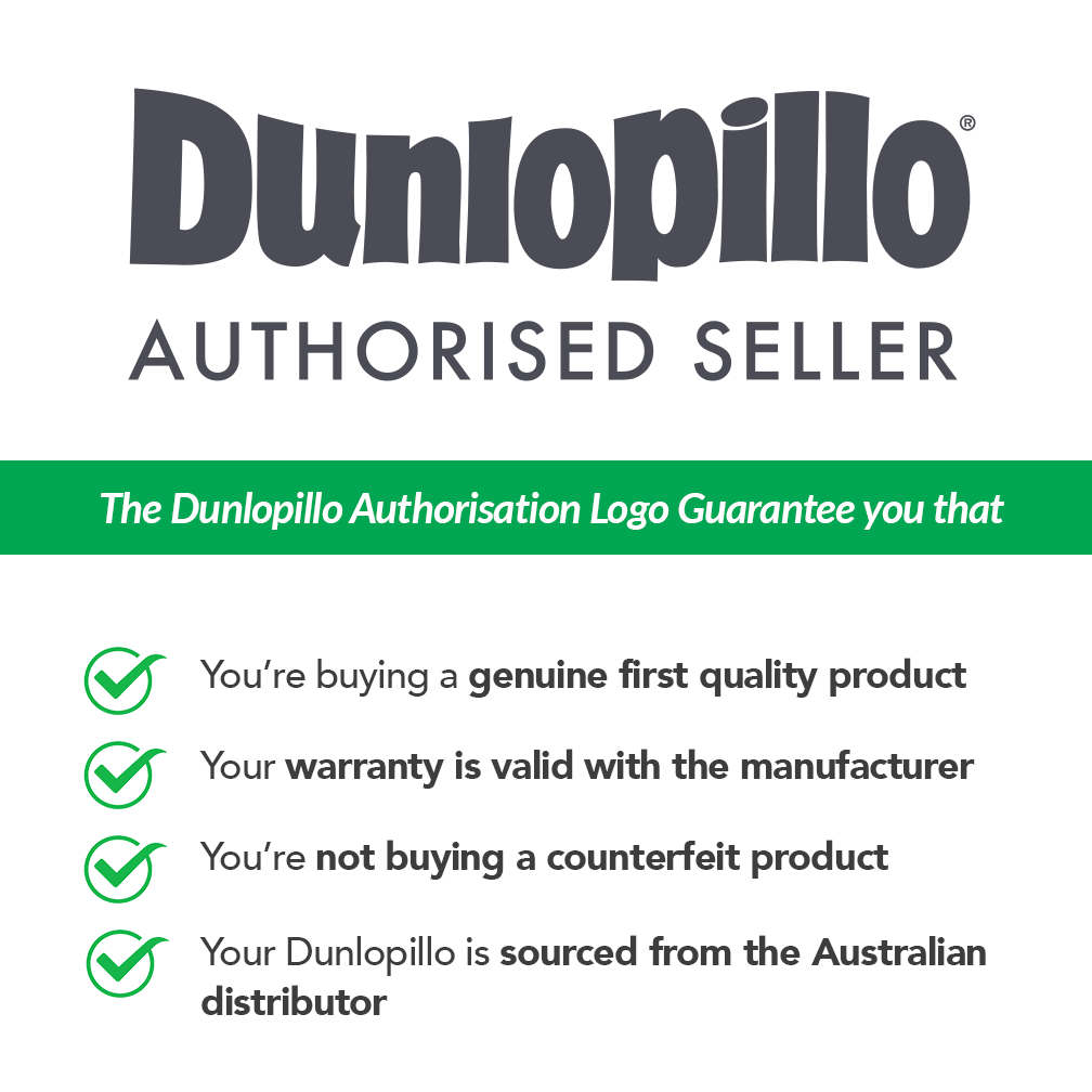 Dunlopillo luxurious latex classic 2 pack best sale