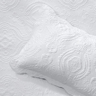 Cordelia White Bedspread Set by Bianca