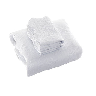 Cordelia White Bedspread Set by Bianca