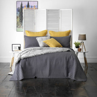 Smithfield Charcoal Coverlet set