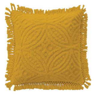 Savannah Mustard Matching Cushion 43 x 43cm by Bianca