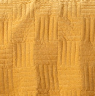 Raymond Mustard Coverlet Set by Bianca