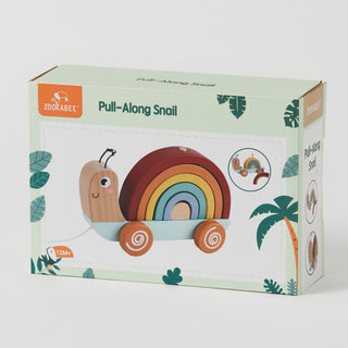 Pull Along Snail by Zookabee