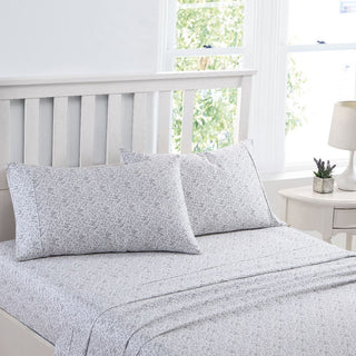LAURA ASHLEY Tierney BLUE/PEARL Sheet Set