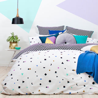 Tilo quilt cover set by Bambury