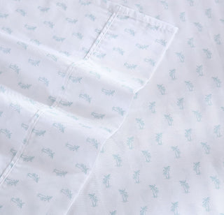 Twin Palms Seaspray Green Cotton Sheet Set by Tommy Bahama