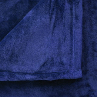 Ultra Soft Velvet Blanket 350gsm INDIGO by Bianca