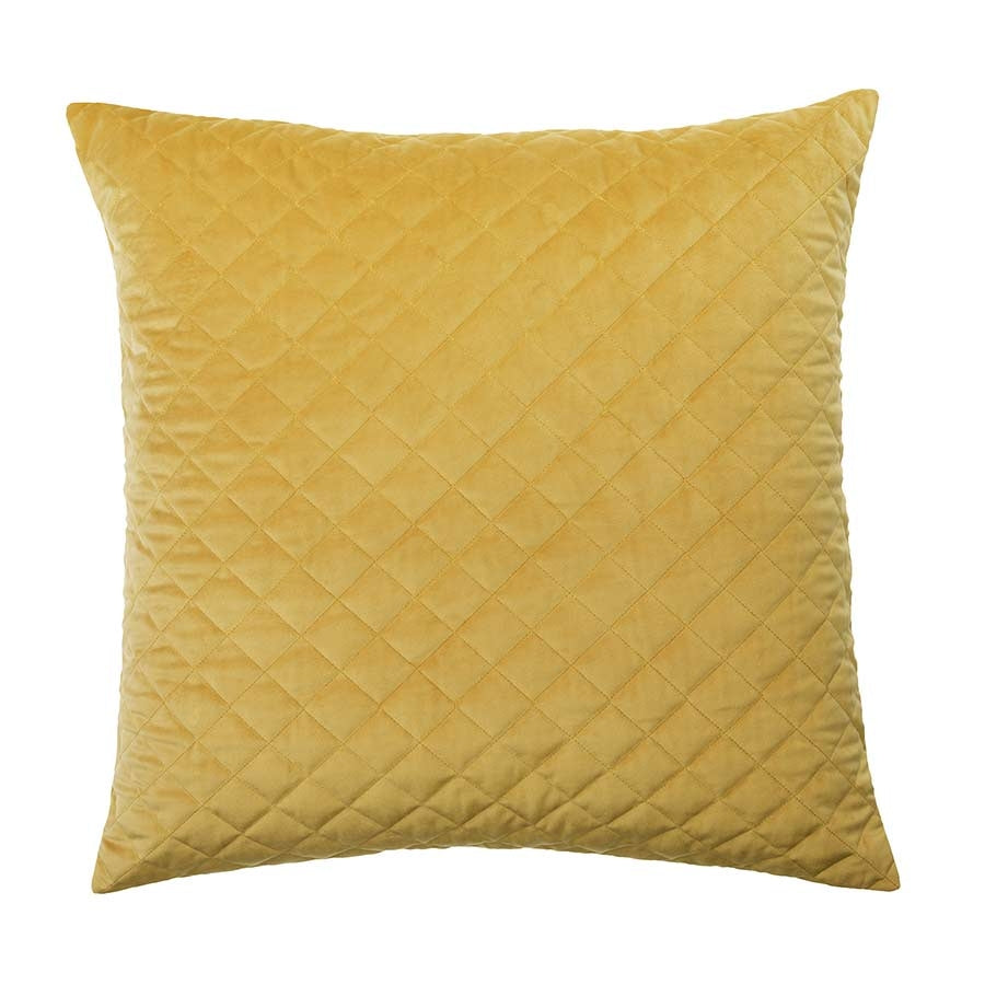 Vivid Coordinates European Pillowcase Gold by Bianca - Planet Linen