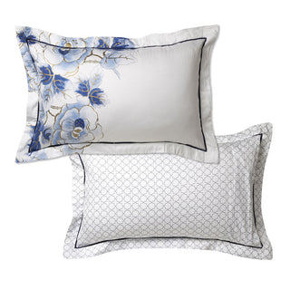 Floral Navy matching Pillowcase